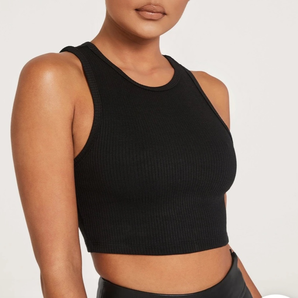 Meshki Ribbed Crop Top